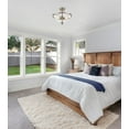 thumbnail image 4 of Millennium Lighting - Forsyth - 2 Light Semi-Flush Mount-17 Inches Tall and, 4 of 4