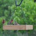 thumbnail image 2 of 'Nature's Way Bamboo Tray Bird Feeder 2QT, Brown, 2 of 6