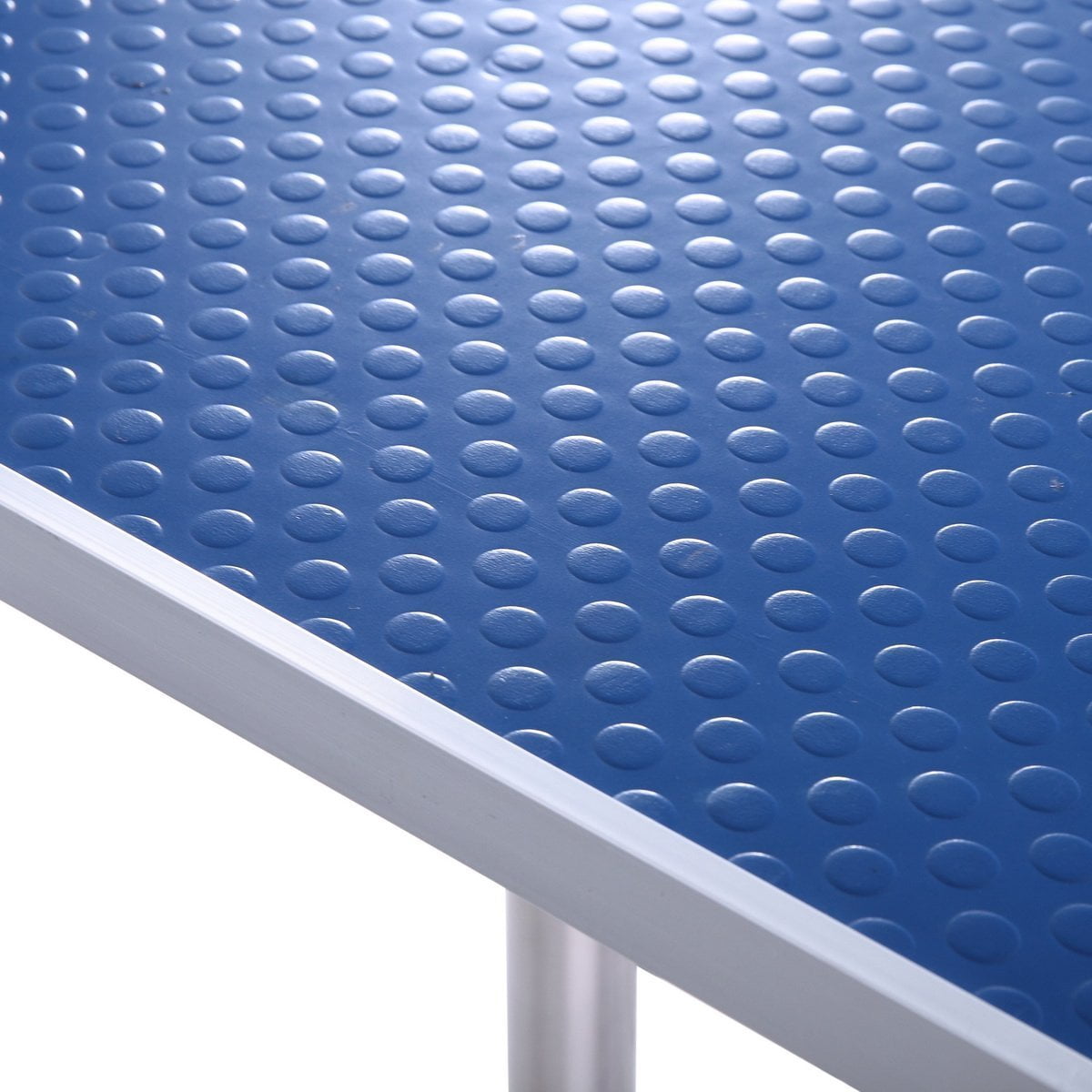 Large Grooming Table for Pet Dog and Cat with Adjustable Arm and Clamps Large Heavy Duty Animal Grooming Table, 42" - Blue