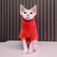 thumbnail image 5 of Sudadera con capucha para gato sin pelo, abrigo para gato sin pelo, sudadera con capucha para gato Sphynx, ropa para gato sin pelo, 5 of 5