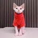thumbnail image 5 of Sudadera con capucha para gato sin pelo, abrigo para gato sin pelo, sudadera con capucha para gato Sphynx, ropa para gato sin pelo, 5 of 5