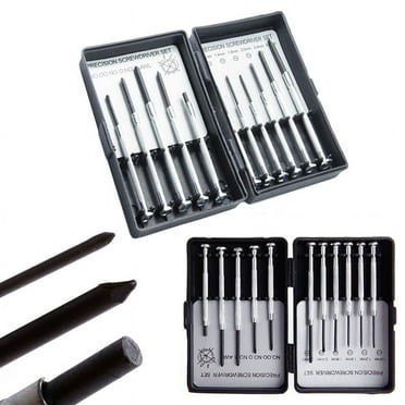Yiokii Micro Precision Screwdriver Steel Watch Repair Tools & Kits, 10 Screwdrivers, 1.0mm-3.0mm