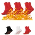 thumbnail image 1 of Self-heating Socks Comfortable Stretch Durable Massage Warm And Cold-resistant Cotton Socks 3PC, 1 of 2