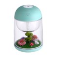 thumbnail image 1 of Humidificador humidificador micro paisaje, máquina de incienso, gran cantidad de niebla, silencioso, apagado automático, humidificador antisecado (verde) ER, 1 of 5