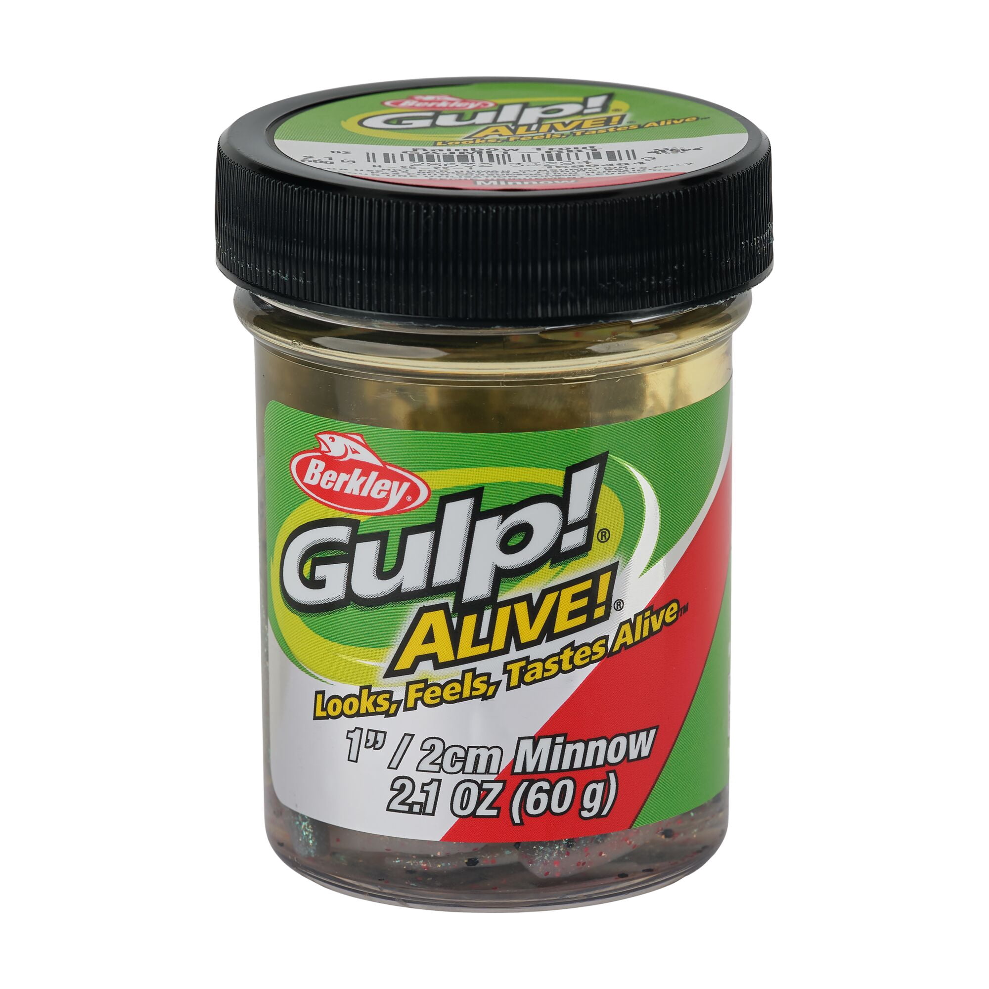 Berkley Gulp! Alive!® Minnow, 1 in, Minnows, Rainbow Trout (1 Count)