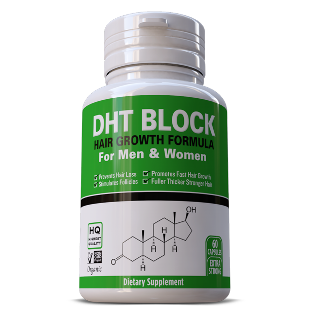 DHT Block Supplement for Men and Women Promotes Hair Growth Prevents