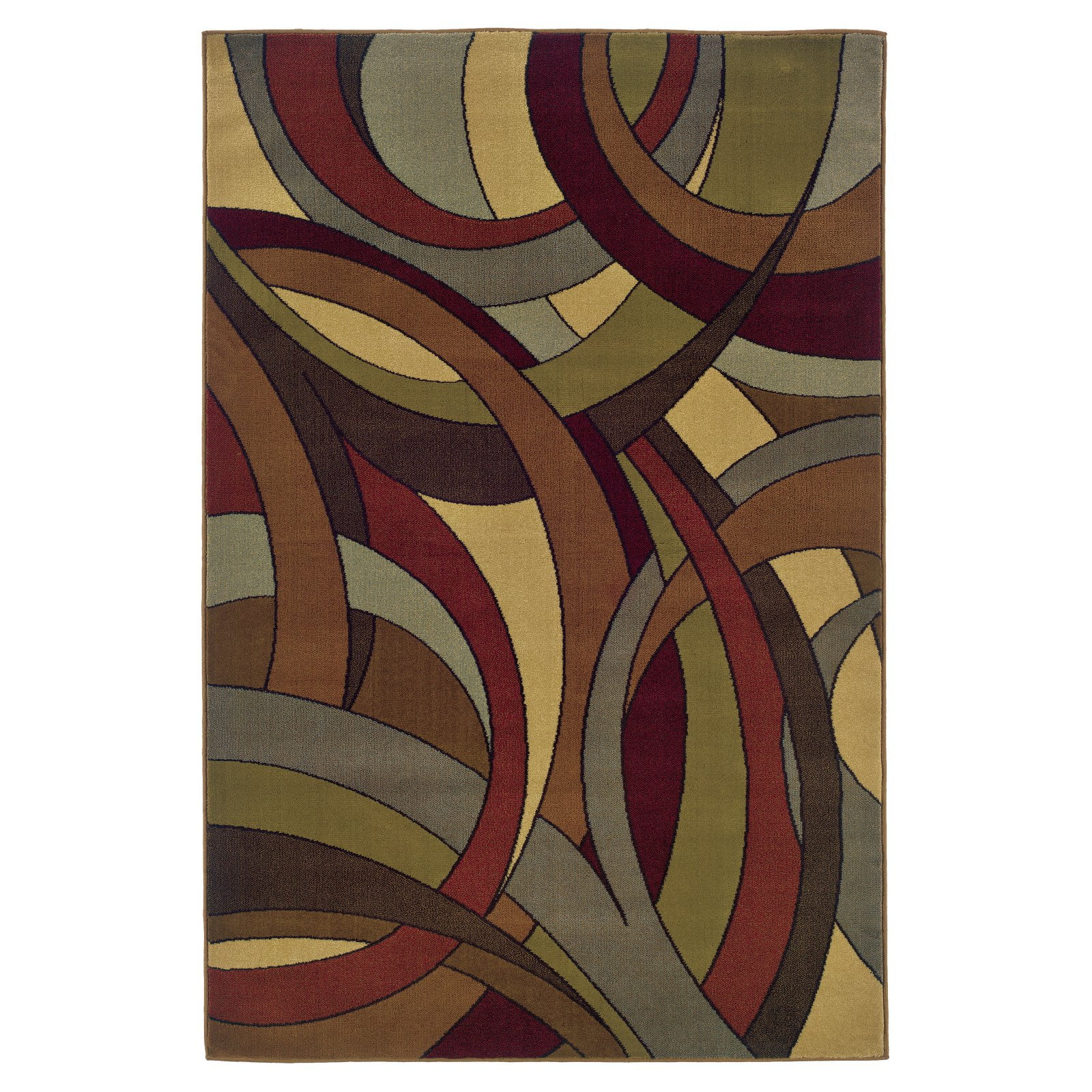 Fancy Area Rug in Multicolor (10 ft. L x 7 ft. 10 in. W)