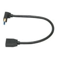thumbnail image 3 of DisplayPort Cable 1.4, DisplayPort Male To Female Cable, Support Up To 8K/60Hz And 4K/144Hz, 90 Right Angled Display Port Cable For Computer/DVD/Gaming Monitor/Projector, Etc, 3 of 8