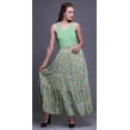 thumbnail image 3 of Bimba Jupes Maxi Imprimées Femmes Style Bohème Gitane Longue Jupe en Coton, 3 of 5