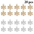 thumbnail image 1 of 20 Pcs Breloques de Noël Breloques de Collier Multifonctions Pendentifs d'Artisanat Bricolage, 1 of 8