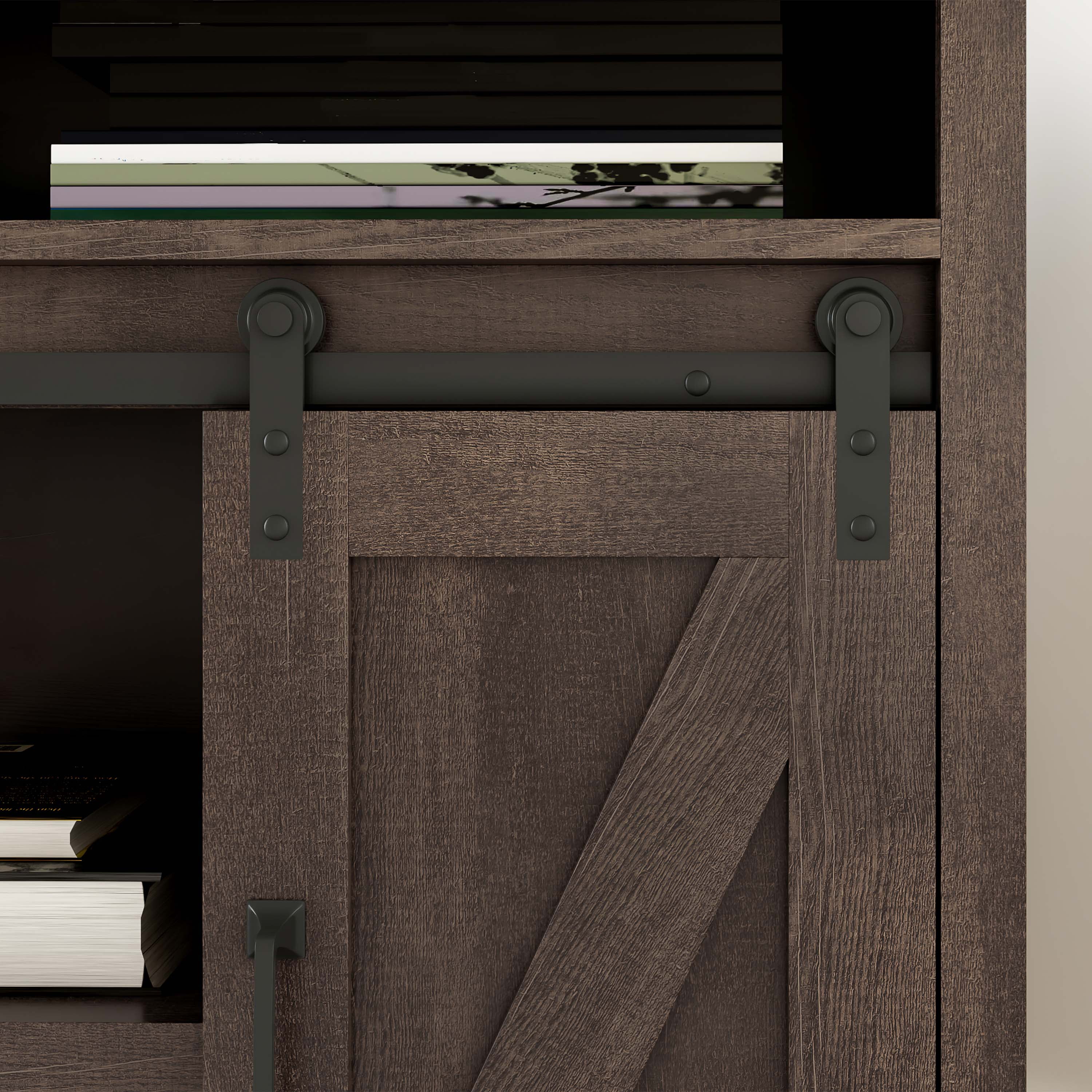 Whalen allston barn door corner tv stand discount