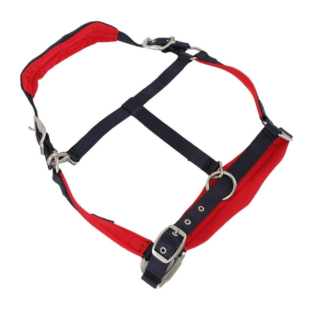 Adjustable Horse Halter, Wearproof Breakaway Halters for Horses with Zinc Alloy Hardware, Training Equipment to Prevent Friction for Training Competitions Daily Equestrian
