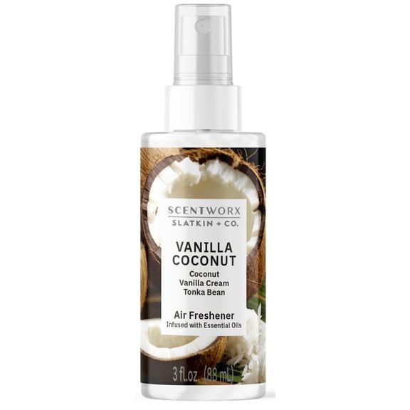 Scentworx Vanilla Coconut Auto Air Freshener 3 oz Spray by Harry Slatkin