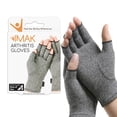 thumbnail image 1 of Guantes de compresión IMAK Arthritis Pain Relief Grey XL, 1 of 7