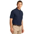 thumbnail image 4 of Port Authority Tall Silk Touch Polo with Pocket-XLT (Navy), 4 of 4