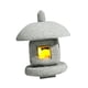 thumbnail image 1 of Figura en miniatura de pagoda, accesorios de decoración para casa de muñecas con pecera luminosa Estilo E, 1 of 9