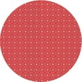thumbnail image 1 of Ahgly Company Indoor Round Patterned Valentine Red Area Rugs, 4' Round, 1 of 6