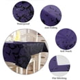 thumbnail image 6 of Halloween Purple Bat Wedding Party Table Cloth Waterproof Oilproof Dining Table Cover Kitchen Home Decor Tablecloth, 6 of 7