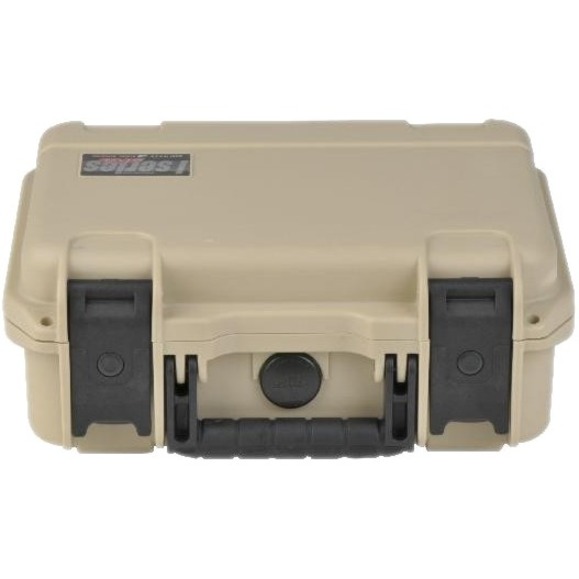 SKB iSeries 12"x9"x4" Tan Firearm Case with Cubed Foam, Waterproof and Durable (3i-1209-4T-L)