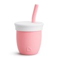 thumbnail image 1 of Munchkin C’est Silicone! Open Training Cup with Straw for Babies and Toddlers 6 months+, 4 Ounce, 1 of 8