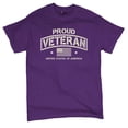 thumbnail image 5 of Proud Veteran T-shirt Veteran's Day Military Honor US Flag Army Air Force RED Friday American Patriot Men's Tee, 5 of 7