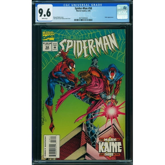 Spider-Man #58 - CGC 9.6 Comic Book
