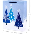 thumbnail image 4 of Large Holiday Gift Bags, Snowman and Trees (Pack of 2), 4 of 5