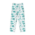 thumbnail image 6 of Uemuo Utensiles Pattern Men's Wide Leg Palazzo Lounge Pants with Pockets Light Weight Loose Comfy Casual Pajama Pants-Large, 6 of 9