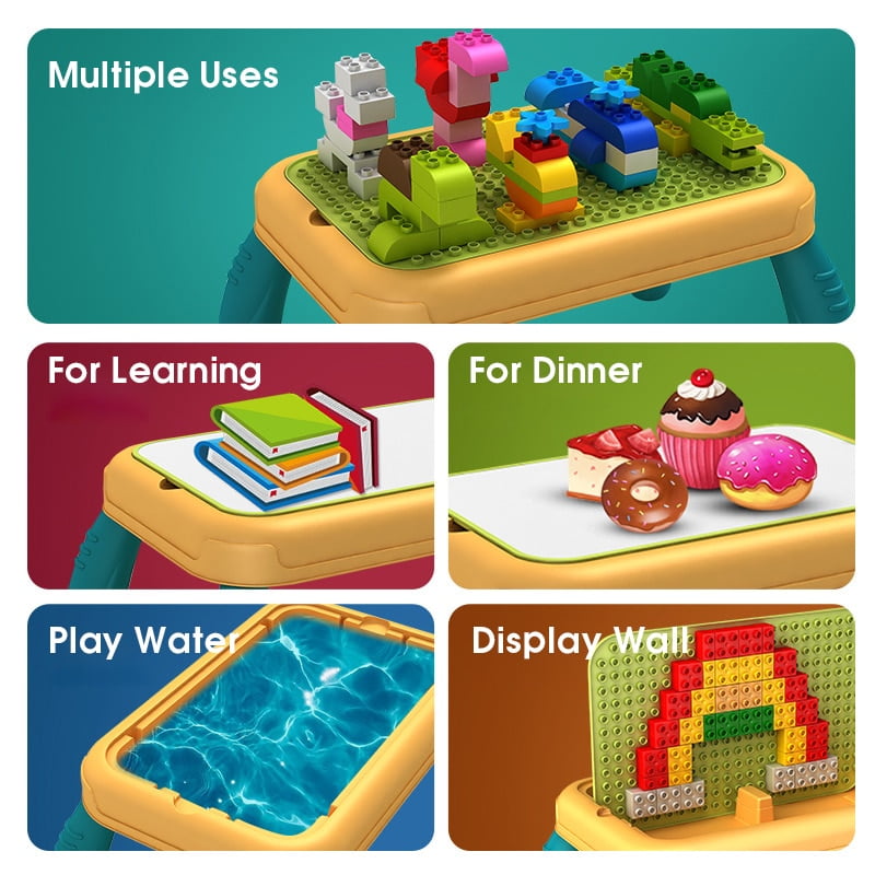 Maiding Colorful Diy Building Blocks Big Size Brick Bulk Bricks Base Plates Compatible With Duplo Kids Educational Toys For Children Other