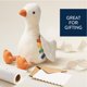 thumbnail image 5 of Peluche Itzy Ritzy Snuggles Goose para bebés, niños y adultos, 5 of 7