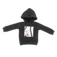 thumbnail image 2 of Ropa de Muñeca Zulema para muñecas de bebé de 30 cm 12 pulgadas Sudadera cerrada negra, 2 of 8