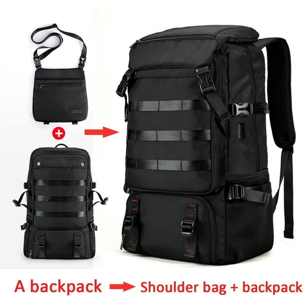Mochila de viaje para ordenador portatil para hombre mochilas extragrandes con compartimento para zapatos mochila de viaje para negocios mochila para senderismo color negro oso de fresa Electronica Wa...