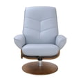 thumbnail image 5 of Starline Designs LLC Scandinavian / European-styled recliner and ottoman, 5 of 5
