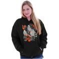 thumbnail image 3 of Autumn Leaves Fall Ghosts Pumpkins Hoodie Sweatshirt Women Men Brisco Brands S, 3 of 6