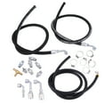 thumbnail image 4 of Molaner Universal Power Steering Hose Kit for Hydroboost Fit Heavy Duty Rubber & Brass Lines, 4 of 16