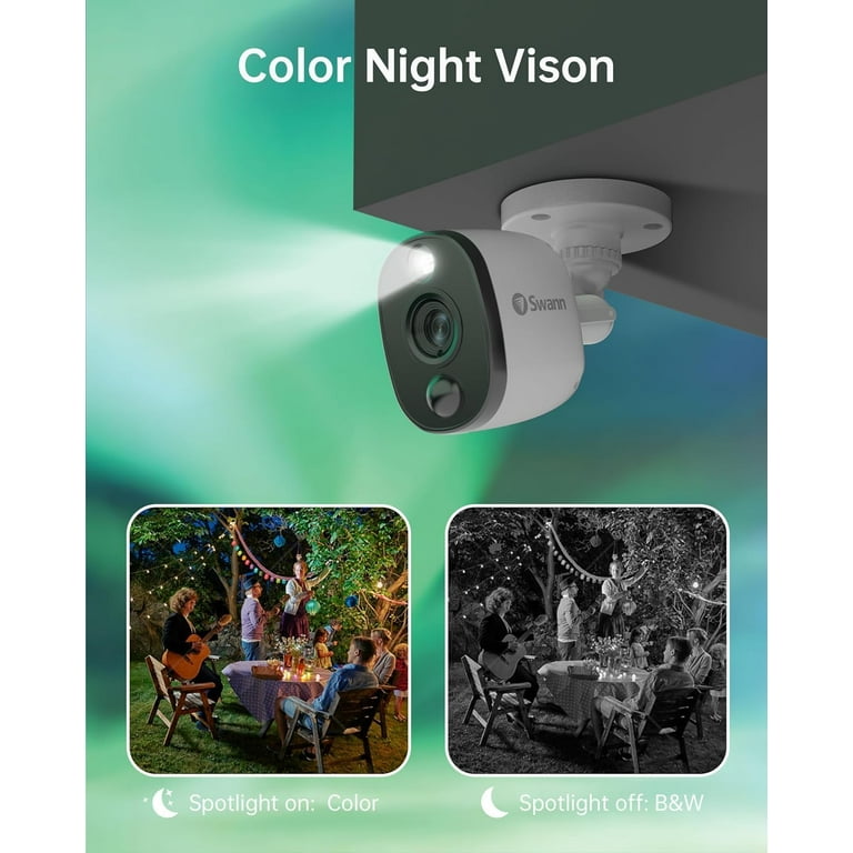 Swann Swann 1080P Video 4 Channel DVR Security Camera System
