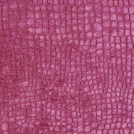 A0151H Fuchsia Purple Textured Alligator Shiny Woven Velvet Upholstery Fabric by The Yard