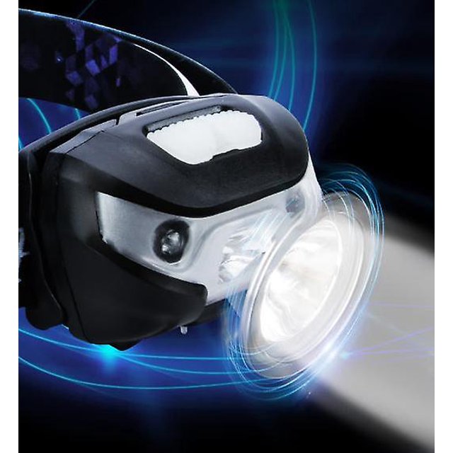 Dww-Potente Linterna Frontal LED Recargable, Linterna Frontal LED USB D500 2000lux Luz Blanca y Roja 6 Modos de iluminación IPX6 para Ciclismo, cámara