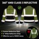 thumbnail image 2 of Chubasquero TICONN XXL impermeable de alta visibilidad y seguridad, 2 of 6