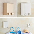 thumbnail image 3 of Gold Upgraded Dual-Use Stainless Steel Retractable Clothesline: Wall-Mounted, Hole-Free, Automatic Hanging Design for Indoor, Hotel & Balcony Use – Invisible, Space-Saving Drying Solution, 3 of 6