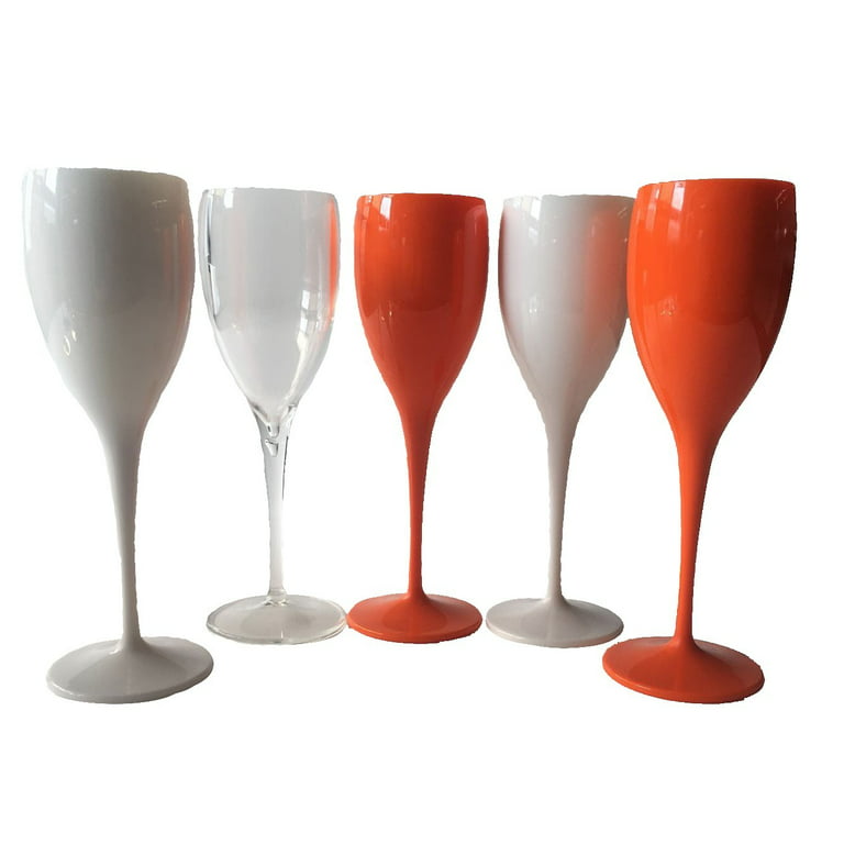 Yannee 1 Pcs Acrylic Champagne Stemware,Long Stem Wine Glasses