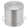 18 Quart Stainless Steel Stock Pot, Heavy Duty Large Soup Boiling with