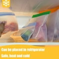 thumbnail image 4 of Tumotour Three Dimensional Food Storage Bag Refrigerator Food Refrigeration Plastic Bag Snacks Sorting Storage Transparent Bag, 4 of 7