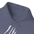 thumbnail image 5 of Effete Feline Claw Marks Scratch Unisex Heavy Blend™ Hooded Sweatshirt, 5 of 13