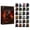 Advent Calendars #6, variant on Red Basketball Advent Calendars 2026, 24-Day Basketball Reveal Countdown, 2D Acrylic Flat Red Basketball Emblems Surprise Box, Holiday Present For Basketball Hobby Fans 24pcs