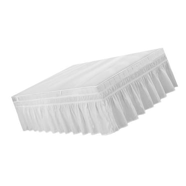 Bouffancy Bed Skirt Bed Shirt Bed Skirt Bedding Accessories Dust Ruffle Bedding Pleated Skirt