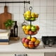 thumbnail image 2 of Frutero de Cocina de 3 Niveles Organizador de Frutas y Verduras en Alambre Negro Mate Canastas Metálicas Organizadoras de Frutas para Cocina Ahorra Espacio con Estilo., 2 of 7