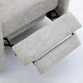 thumbnail image 5 of Veneto Push Back Recliner in Sea Oat Beige Performance Fabric, 5 of 18