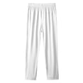 thumbnail image 4 of Dresfit Workout Pants for Women Breathable Quick Dry Running Pants Summer Spring Ice Silk Beeswan Pants for Women Over 50 Ultra Stretch Plus Size Trousers White 2XL, 4 of 4