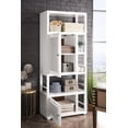 thumbnail image 2 of James Martin Vanities E645-BLC30-GW 30 in. Athens Bookcase Linen Cabinet with Double Sided, Glossy White, 2 of 7